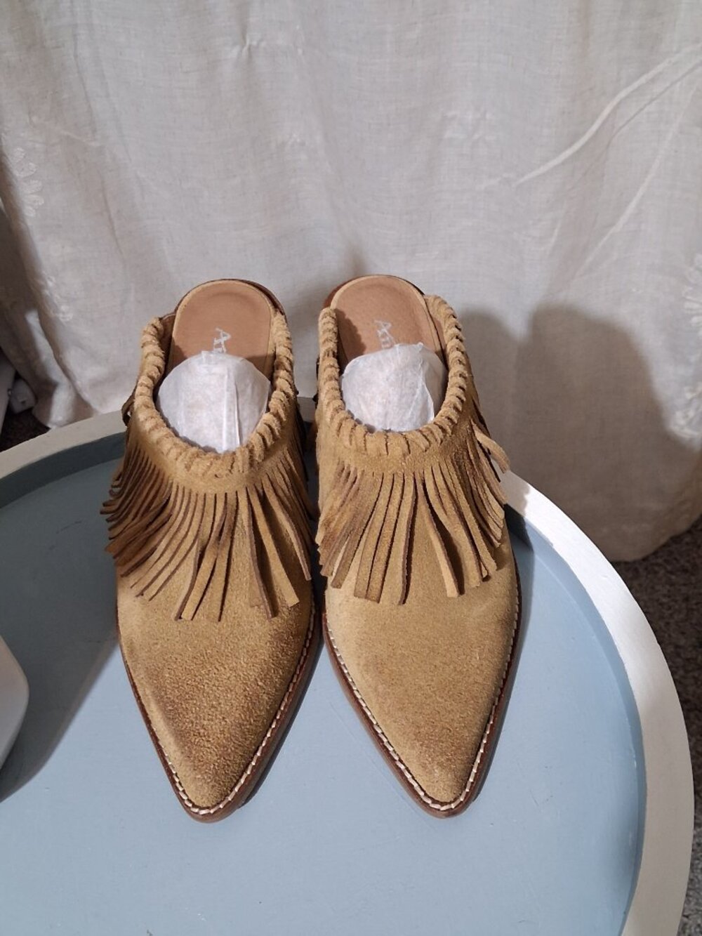 Antelope Fringe Mules "Dabney" - Picture 5 of 10